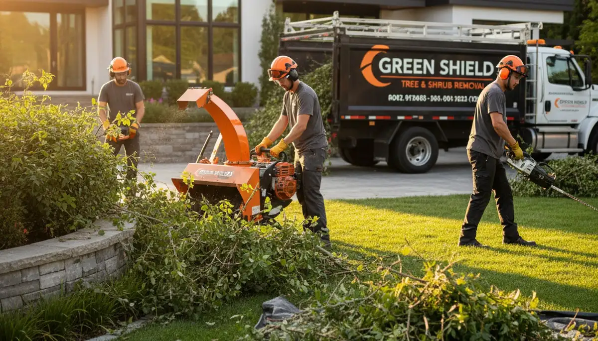 Professional shrub removal service in Staten Island, NY by Chop Chop Tree experts