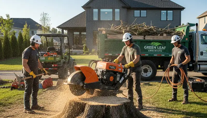 Professional stump removal service in Staten Island, NY by Chop Chop Tree experts