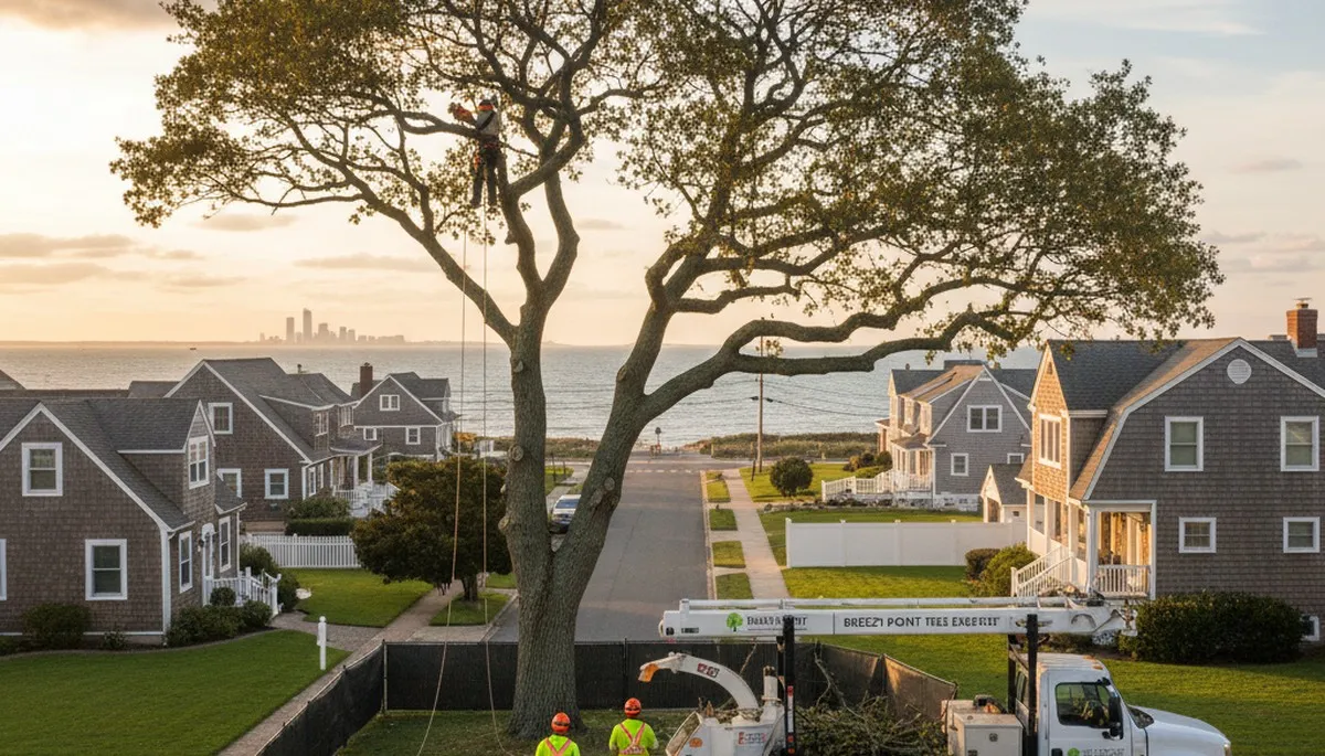 Professional tree removal service in Staten Island, NY by local certified arborists