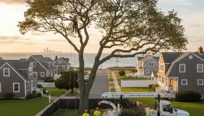 Professional tree removal service in Staten Island, NY by local certified arborists